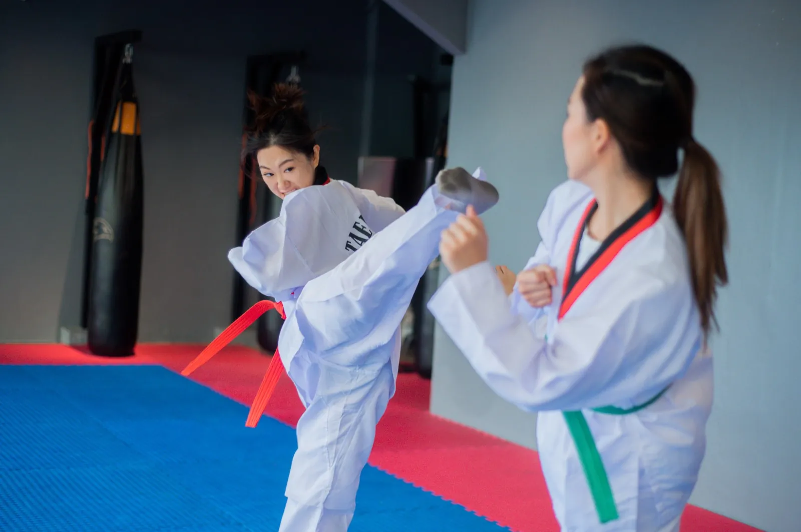 Taekwondo class at IL-DO Taekwondo