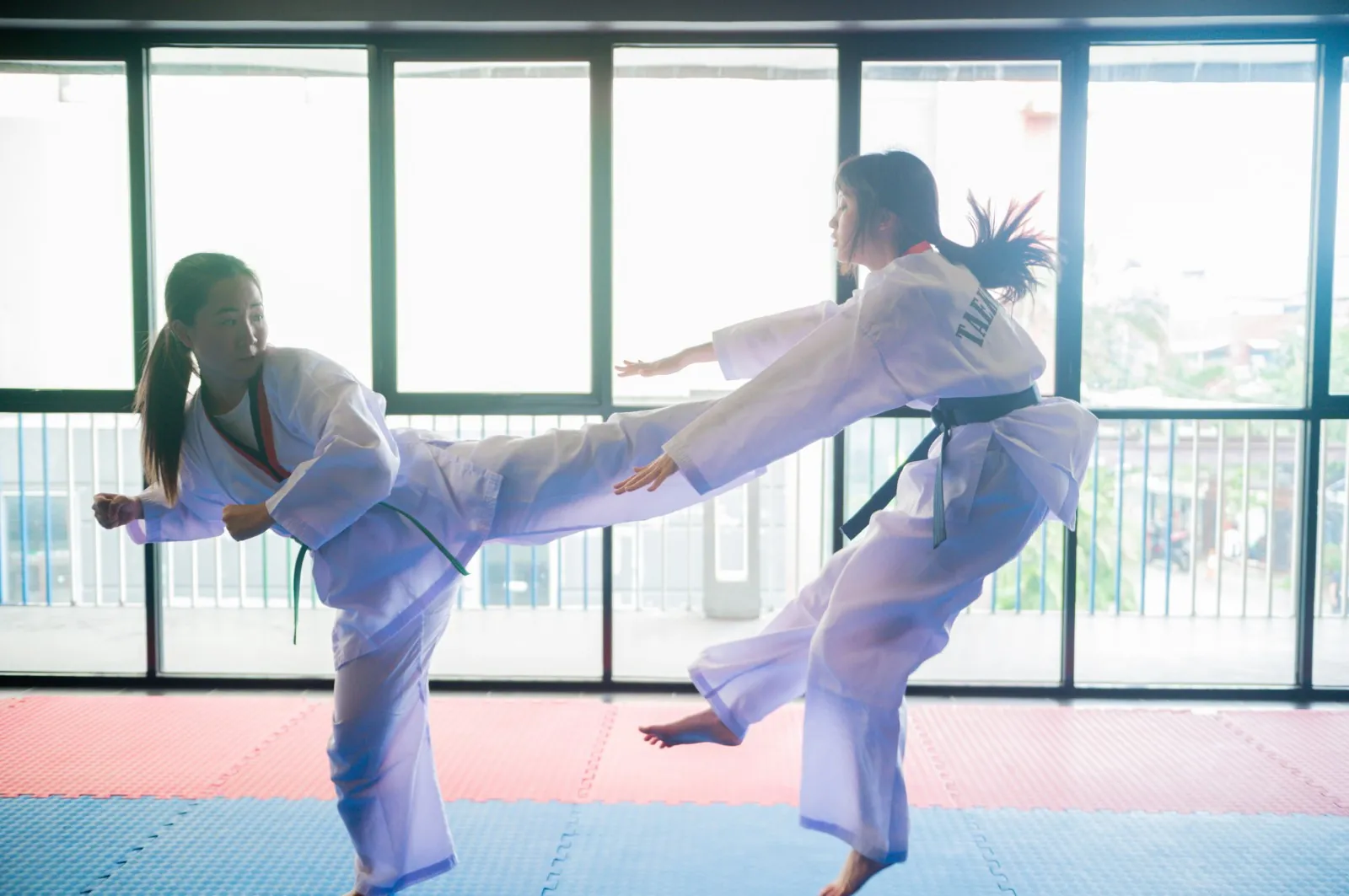 Taekwondo training at IL-DO Taekwondo
